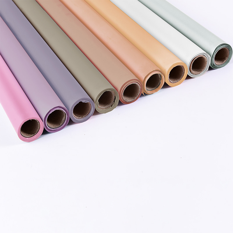 MYHC-01 Double-Sided And Double-Color Ouya Paper Pearlescent Film Flower Wrapping Paper