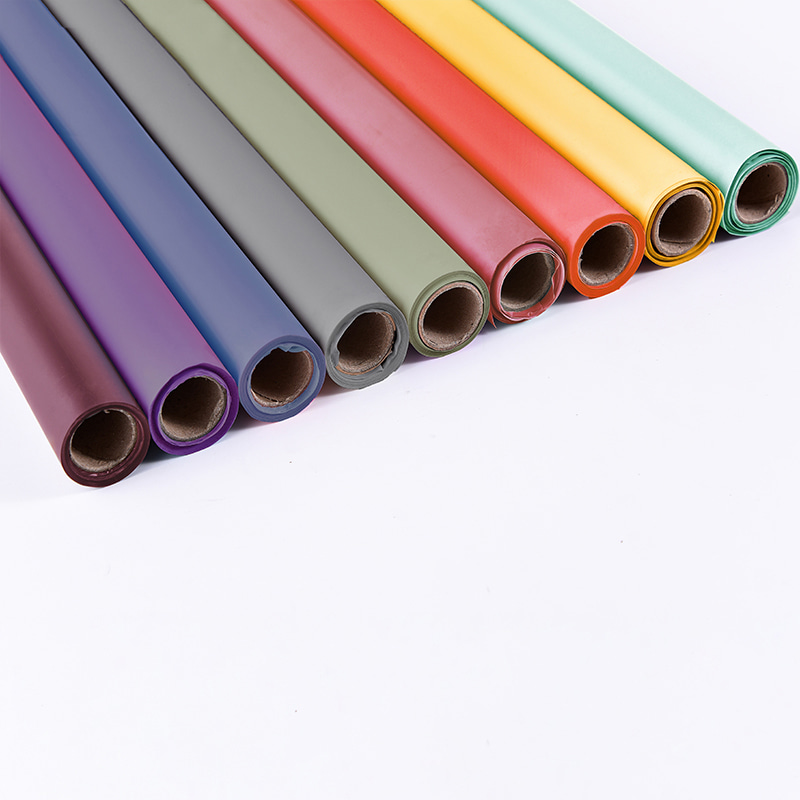 MYHC-01 Double-Sided And Double-Color Ouya Paper Pearlescent Film Flower Wrapping Paper