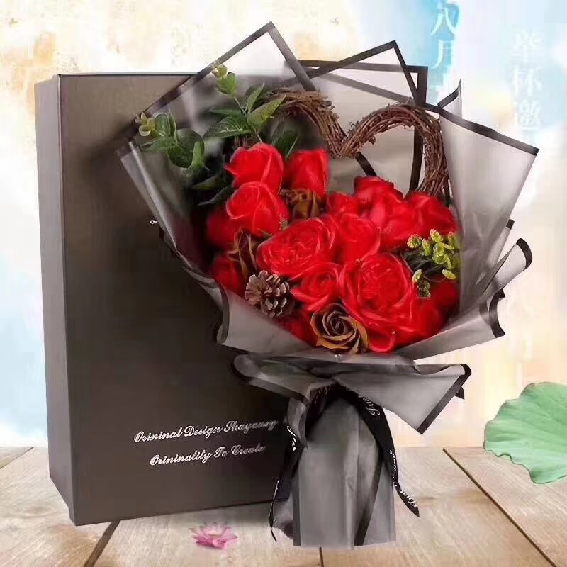 MYHC-05 Ring Heavy Color Monochrome Matte Flower Packaging Film