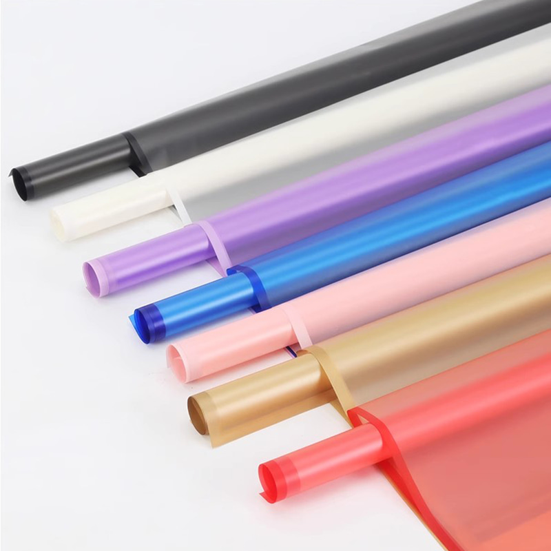 MYHC-05 Ring Heavy Color Monochrome Matte Flower Packaging Film