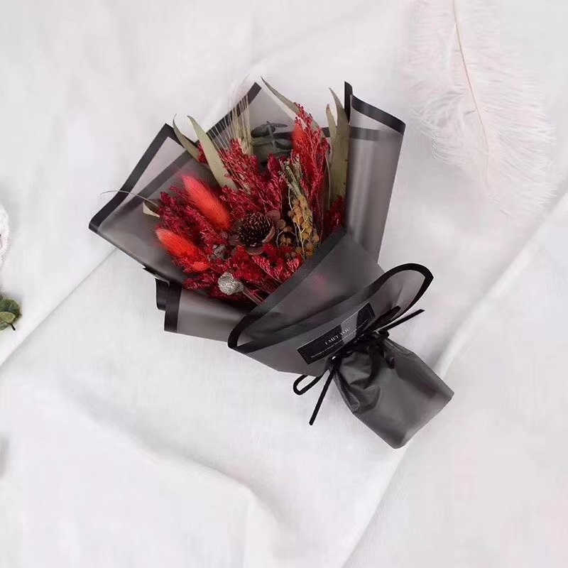 MYHC-05 Ring Heavy Color Monochrome Matte Flower Packaging Film