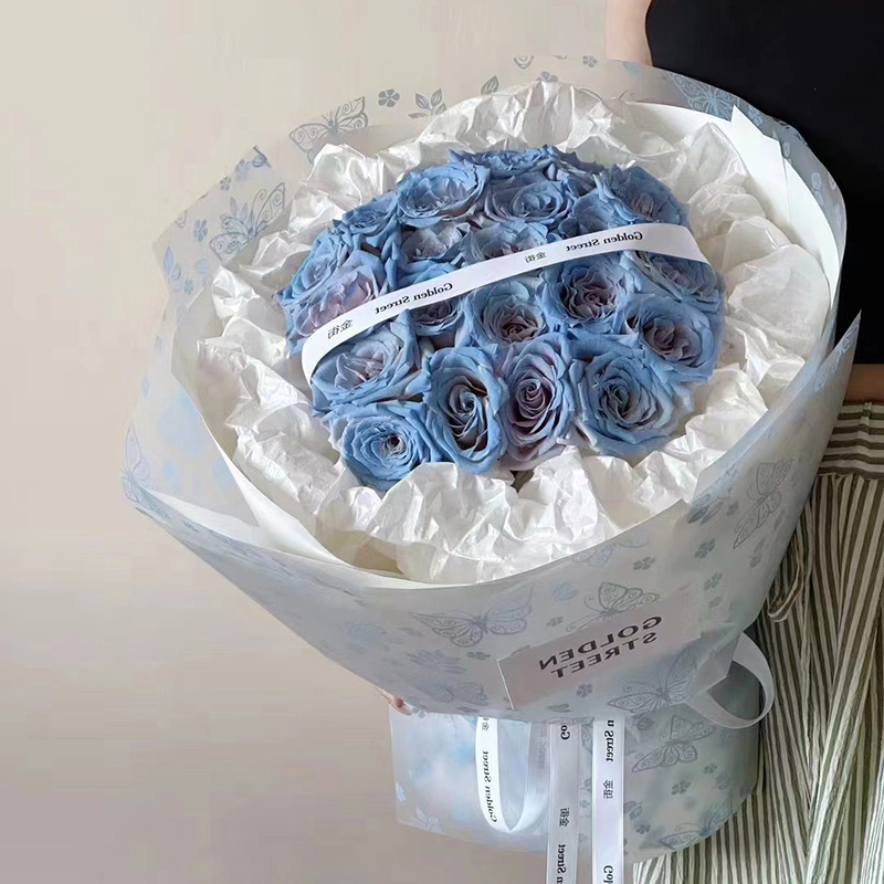 MYHC-07 Exquisite Butterfly Lines, Transparent Flower Packaging Film