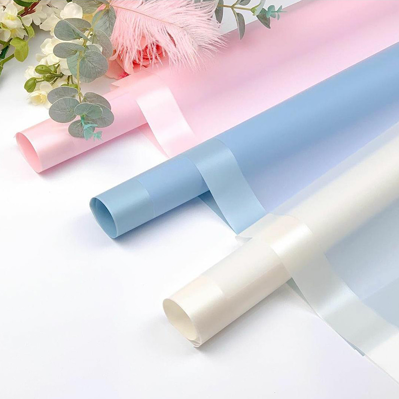 MYHC-09 Puffy Skirt  57×57cm (±2cm) Solid Color Flower Packaging Film