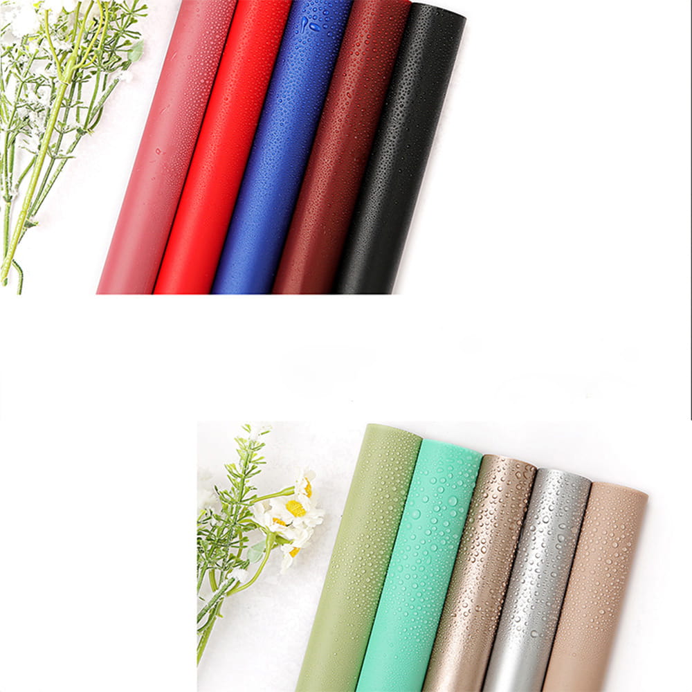 MYHC-11 Massage Film 2 Silk Solid Color Flower Wrapping Paper 