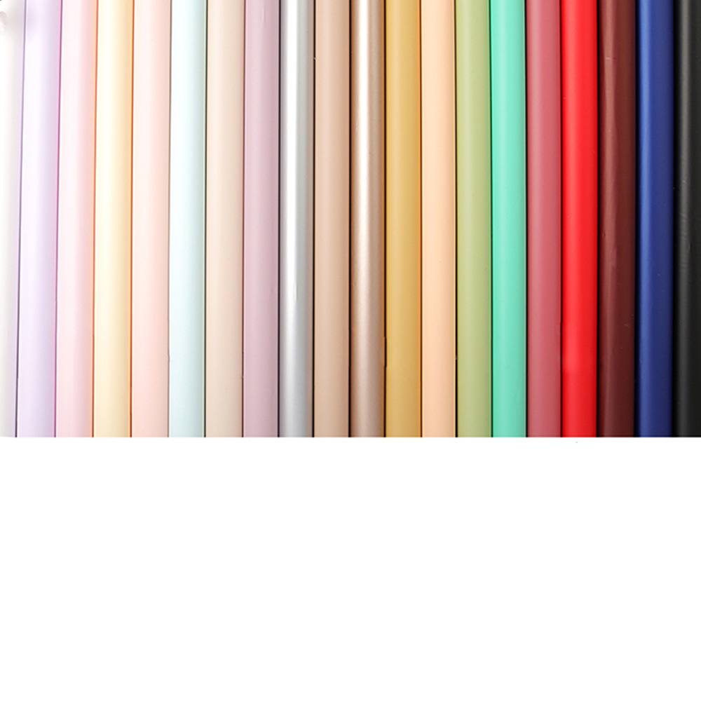 MYHC-11 Massage Film 2 Silk Solid Color Flower Wrapping Paper 