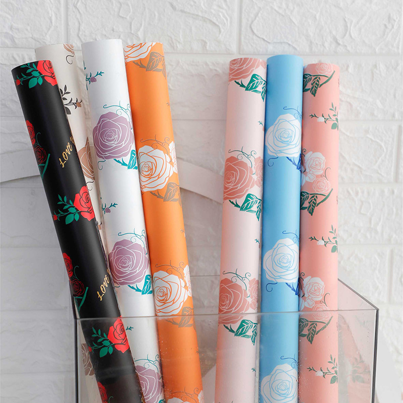 MYHC-47 Low-Saturated Cowhide Flower Wrapping Paper