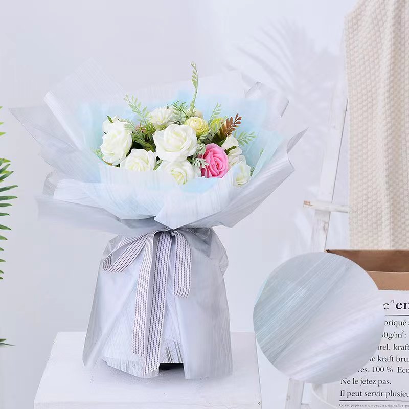 MYHC-51 Silk-Shaped Translucent Matte Flower Wrapping Paper