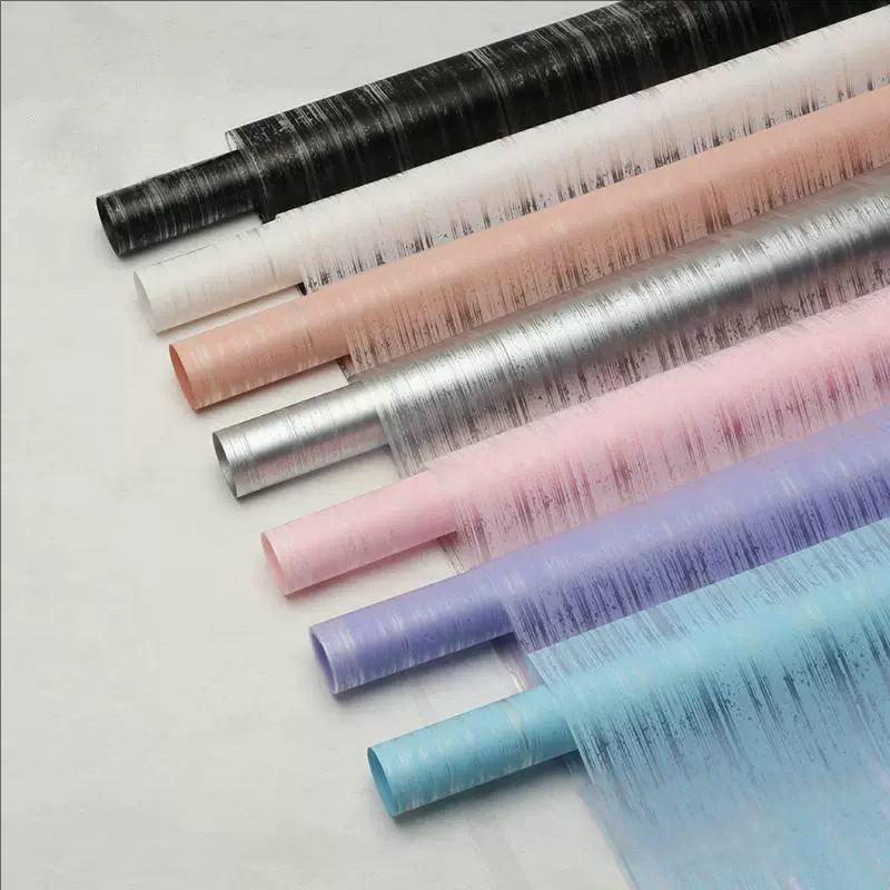 MYHC-51 Silk-Shaped Translucent Matte Flower Wrapping Paper
