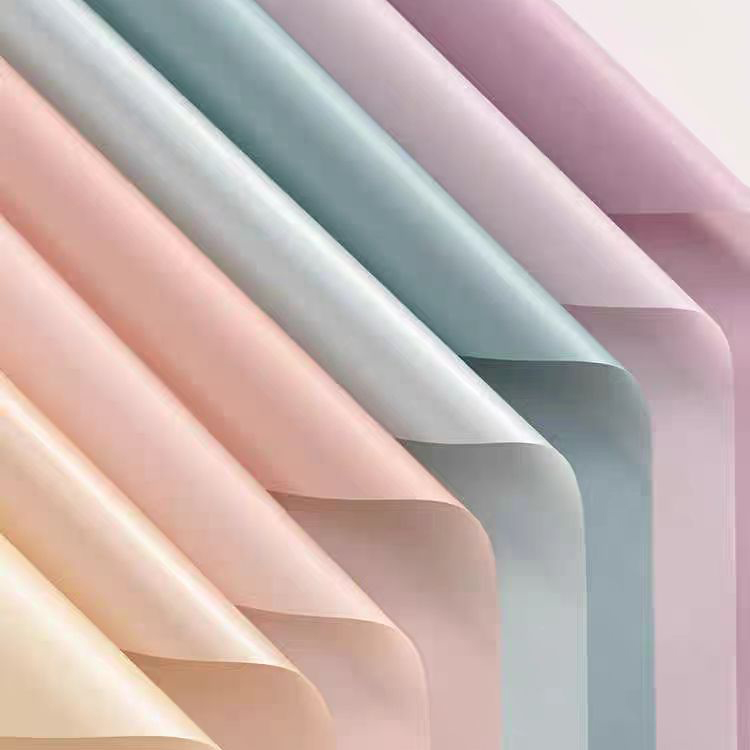 MYHC-59 Yunjin Mattress Film Solid Color Flower Packaging Film