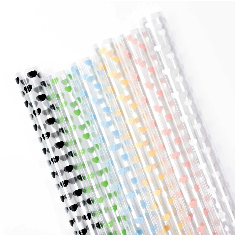 MYHC-62 Even Love Decoration OPP Transparent Flower Wrapping Paper