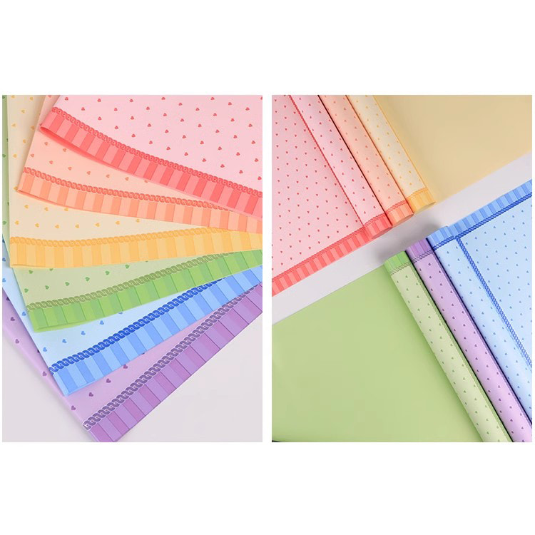MYHC-65  Princess Dress Bright Color Plastic Flower Packaging Film 