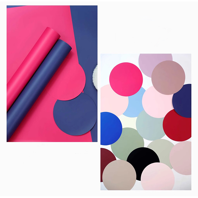 MYHC-68 Pearl Film 8 Silk 45×50cm (±2cm) Solid Color Flower Wrapping Paper