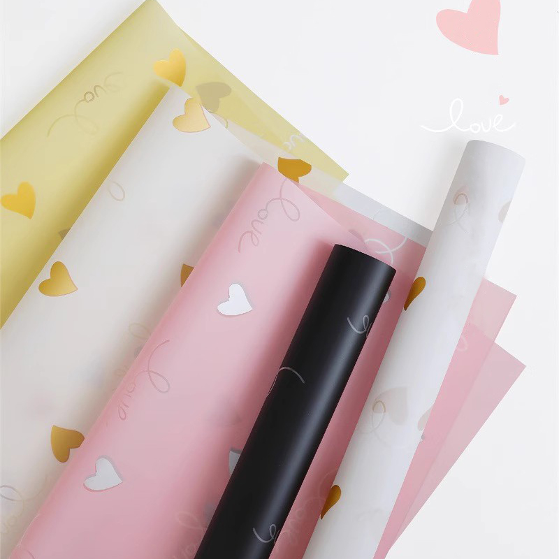 MYHC-75 6 Colors 57×57cm (±2cm) Matte Flower Packaging Film