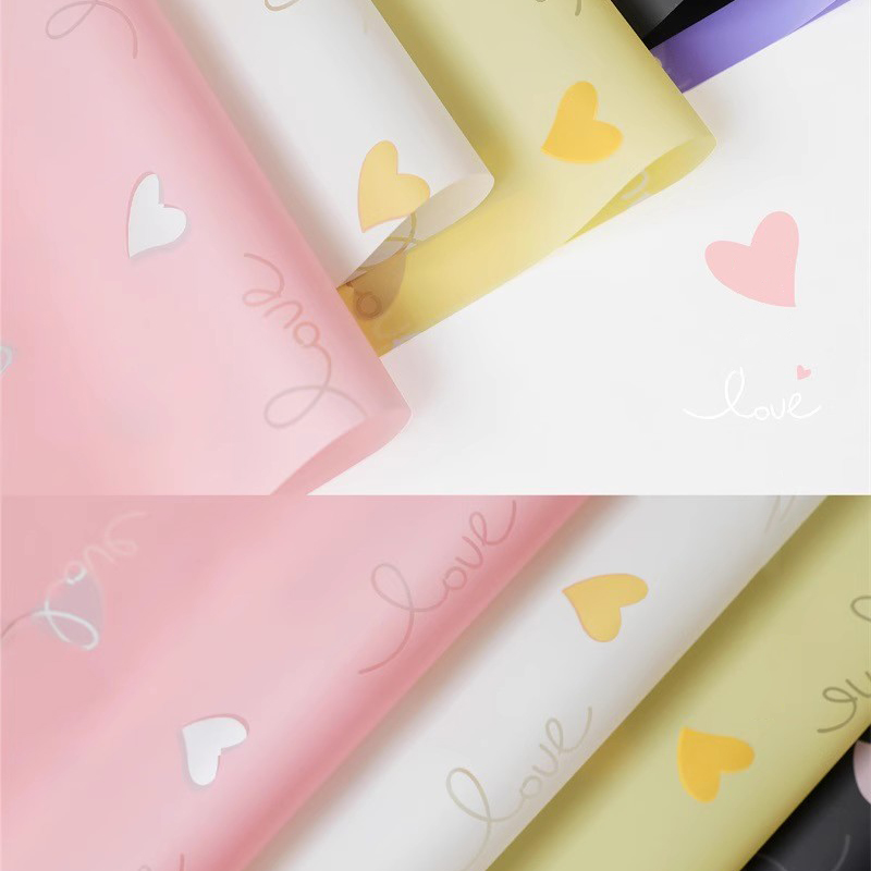 MYHC-75 6 Colors 57×57cm (±2cm) Matte Flower Packaging Film