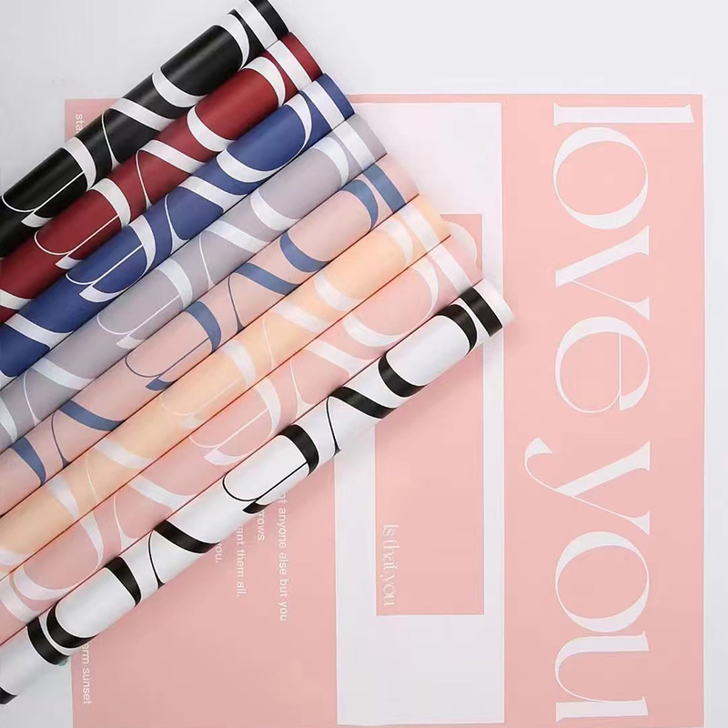 Eternal Cynthia Bouquet Wrapping Paper