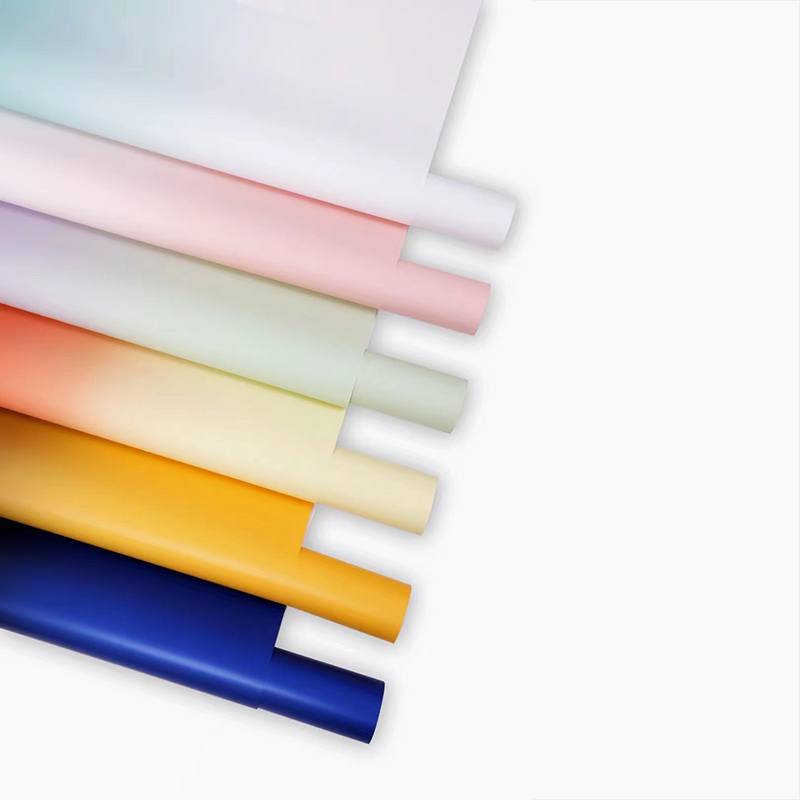 Premium Gradient Flower Bouquet Wrapping Paper